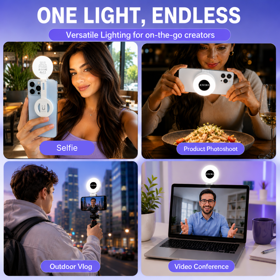 magnetic selfie light