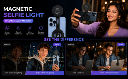 magnetic selfie light