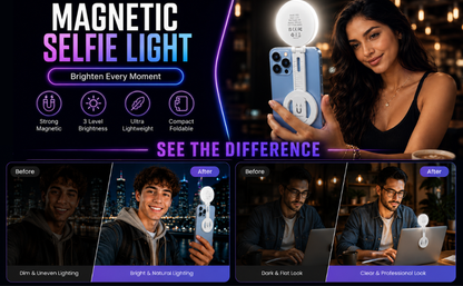 magnetic selfie light